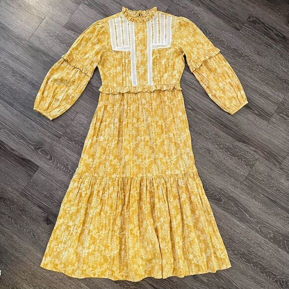 Laura Ashley Urban Outfitters collab Madison midi dress - Picture 1 of 8